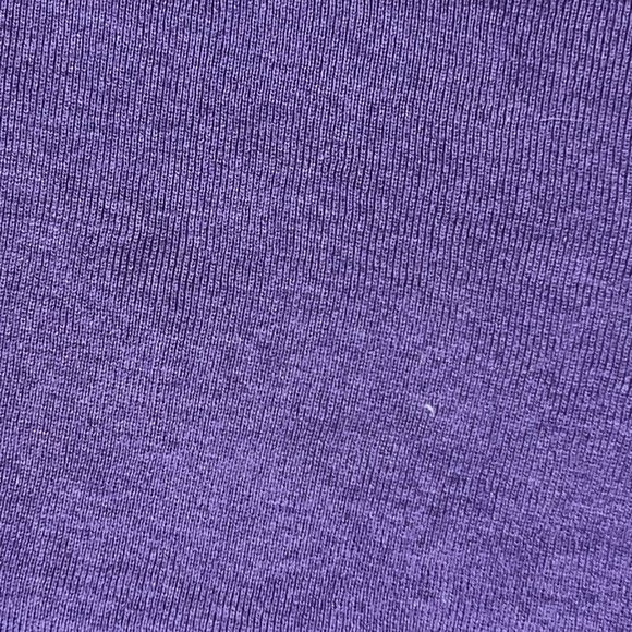 Perfect for spring! POLO Ralph Lauren Purple Pima Cotton V-Neck Sweater … - Picture 3 of 5